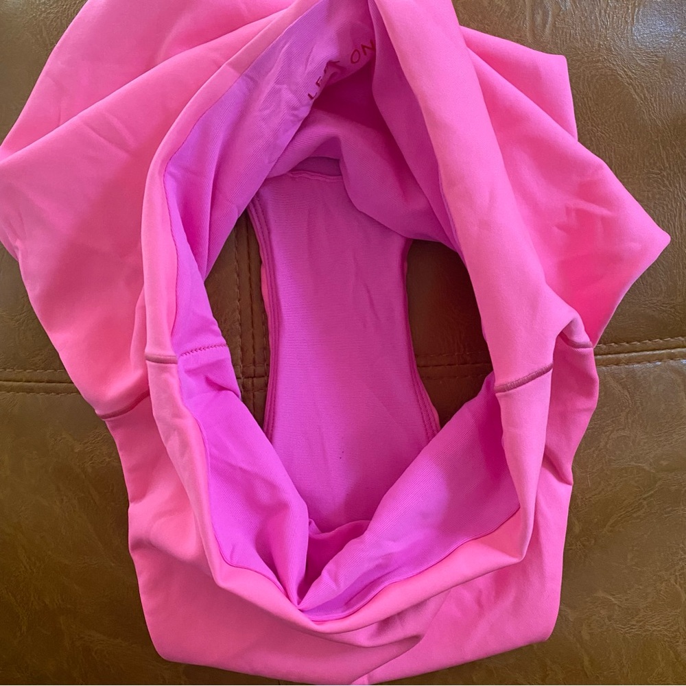 Left On Friday Hi Hi Bikini Bottoms Bright Pink size Medium - Picture 9 of 9
